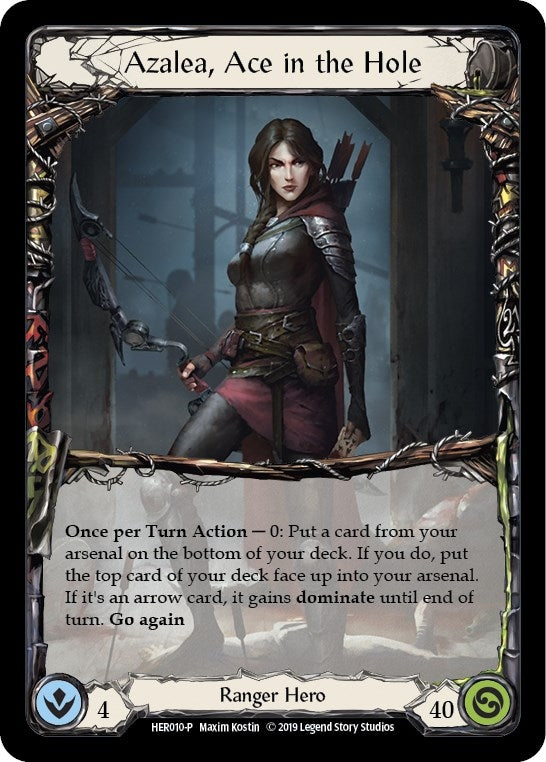 Image for Azalea, Ace in the Hole - HER010 (HER010) (Flesh and Blood: Promo Cards) - Flesh and Blood TCG
