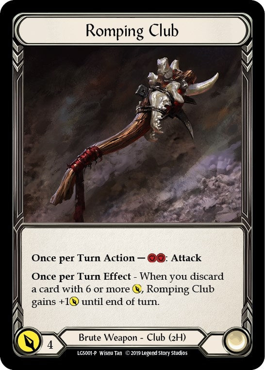 Image for Romping Club - LGS001 (LGS001) (Flesh and Blood: Promo Cards) - Flesh and Blood TCG