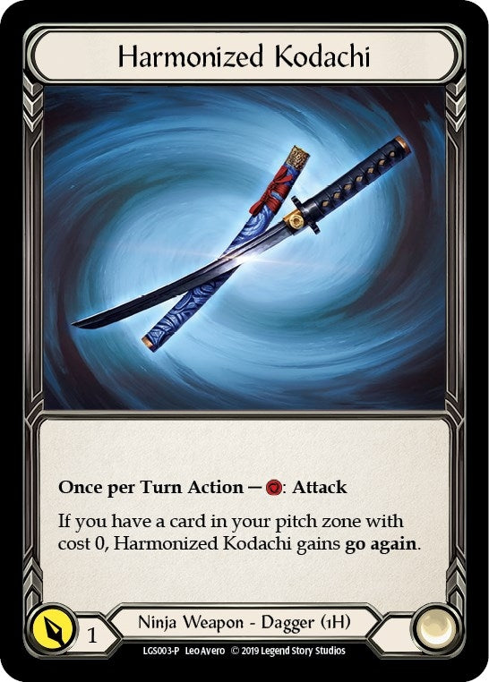 Image for Harmonized Kodachi - LGS003 (LGS003) (Flesh and Blood: Promo Cards) - Flesh and Blood TCG