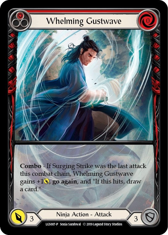 Image for Whelming Gustwave (Red) - LGS007 (LGS007) (Flesh and Blood: Promo Cards) - Flesh and Blood TCG
