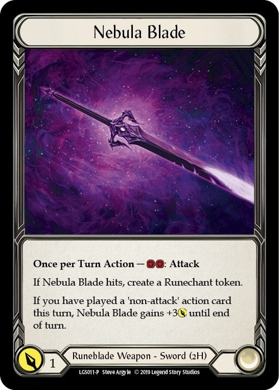 Image for Nebula Blade - LGS011 (LGS011) (Flesh and Blood: Promo Cards) - Flesh and Blood TCG