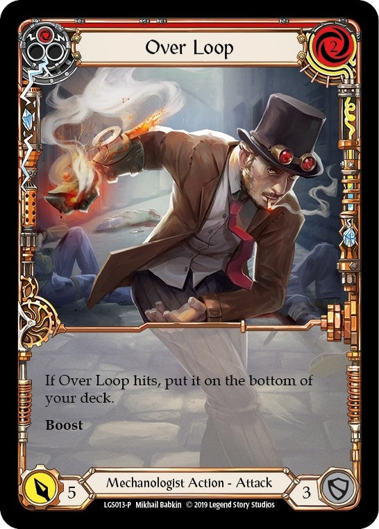 Image for Over Loop (Red) - LGS013 (LGS013) (Flesh and Blood: Promo Cards) - Flesh and Blood TCG