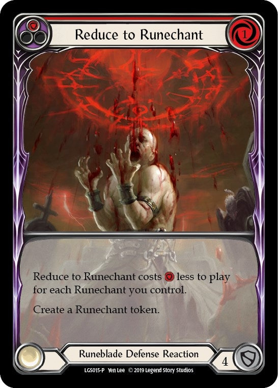 Image for Reduce to Runechant (Red) - LGS015 (LGS015) (Flesh and Blood: Promo Cards) - Flesh and Blood TCG