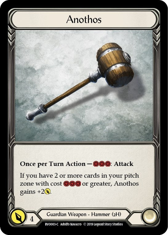Image for Anothos (BVO003) (Hero Deck: Bravo) - Flesh and Blood TCG