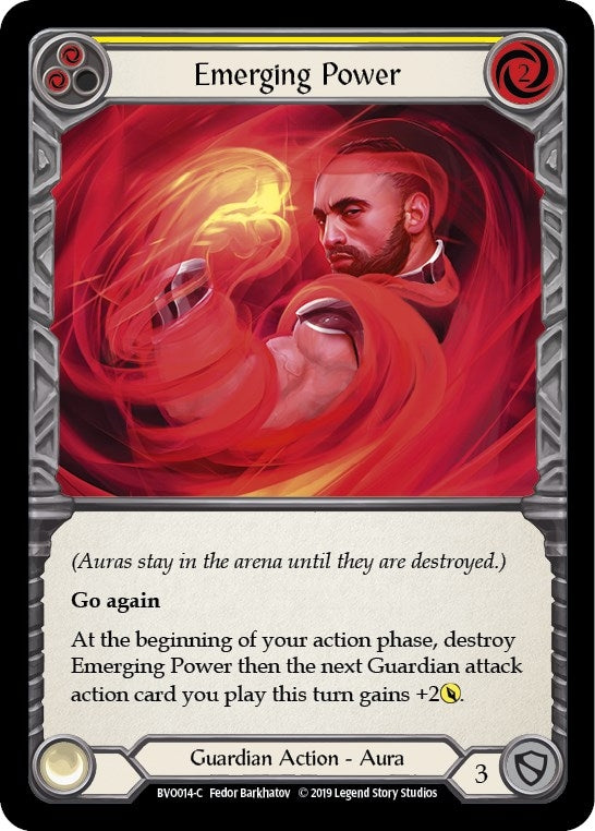 Image for Emerging Power (Yellow) (BVO014) (Hero Deck: Bravo) - Flesh and Blood TCG