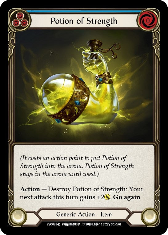 Image for Potion of Strength (BVO028) (Hero Deck: Bravo) - Flesh and Blood TCG