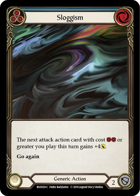 Image for Sloggism (Blue) (BVO029) (Hero Deck: Bravo) - Flesh and Blood TCG