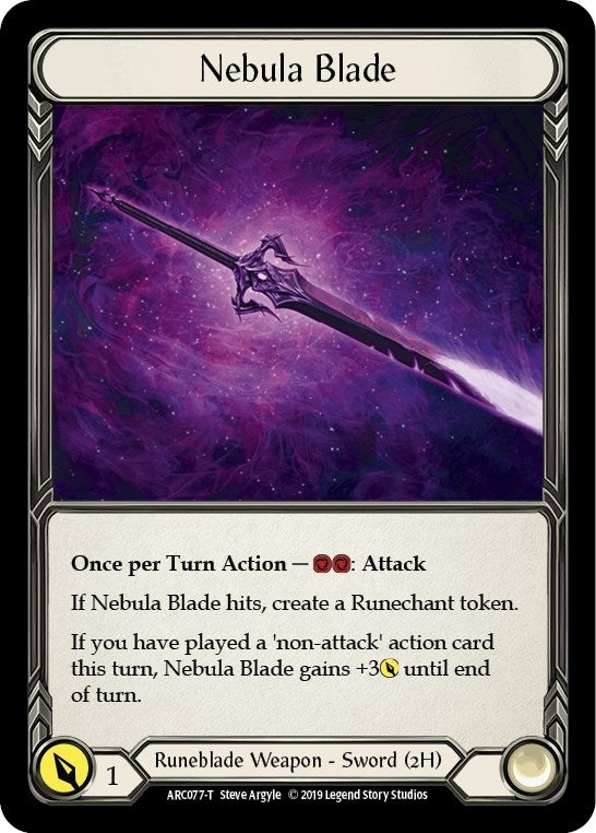 Image for Nebula Blade // Viserai (ARC077 // ARC076) (Arcane Rising) - Flesh and Blood TCG