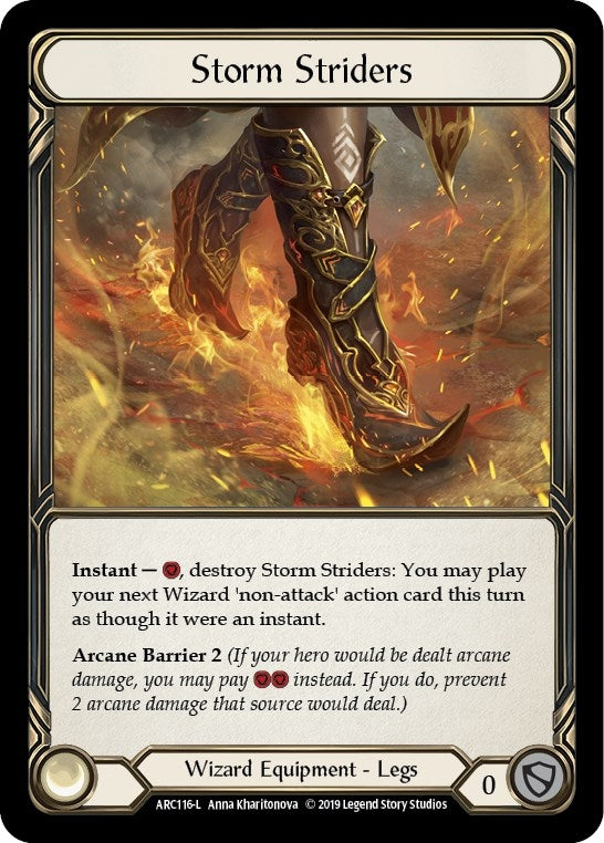 Image for Storm Striders (ARC116) (Arcane Rising) - Flesh and Blood TCG