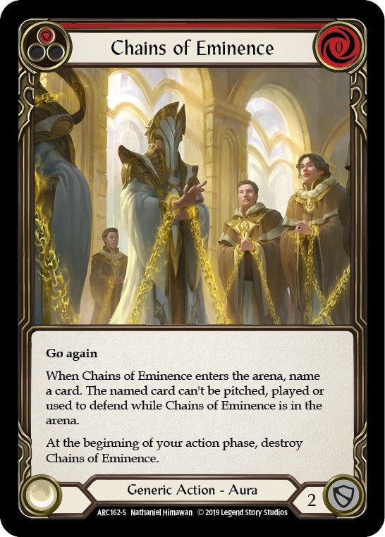 Image for Chains of Eminence (ARC162) (Arcane Rising) - Flesh and Blood TCG