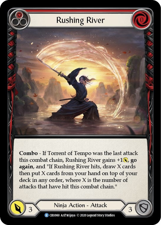 Image for Rushing River (Red) (CRU060) (Crucible of War) - Flesh and Blood TCG