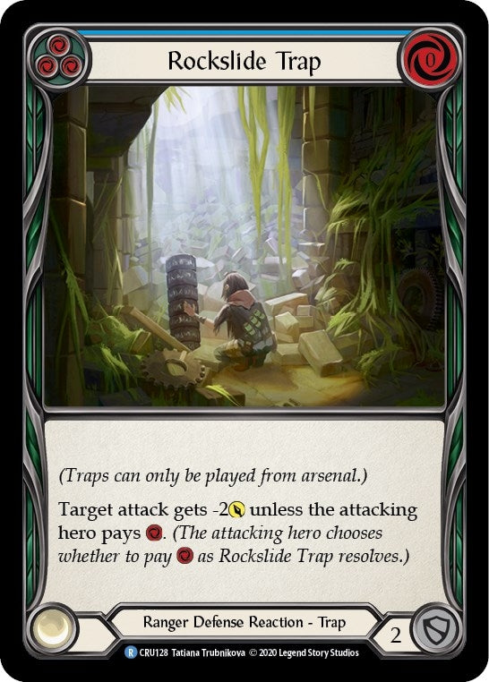 Image for Rockslide Trap (CRU128) (Crucible of War) - Flesh and Blood TCG