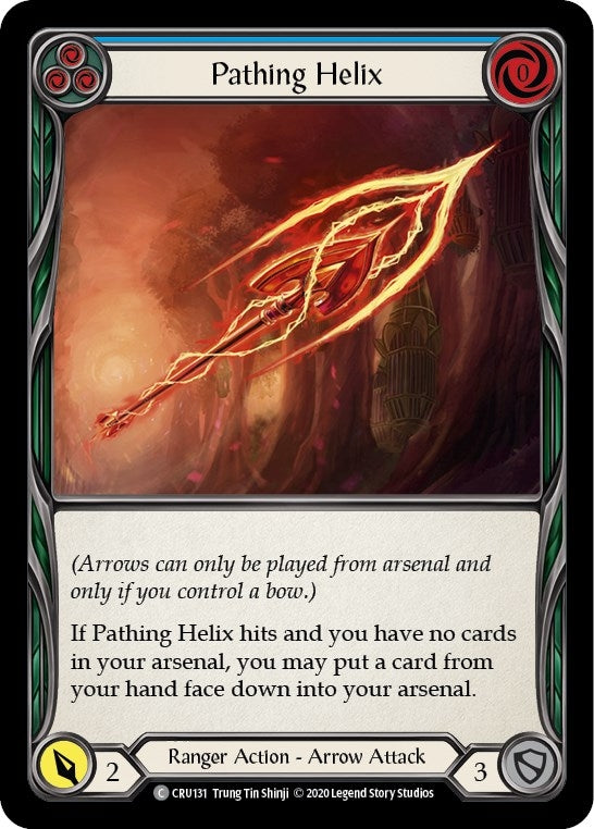 Image for Pathing Helix (Blue) (CRU131) (Crucible of War) - Flesh and Blood TCG