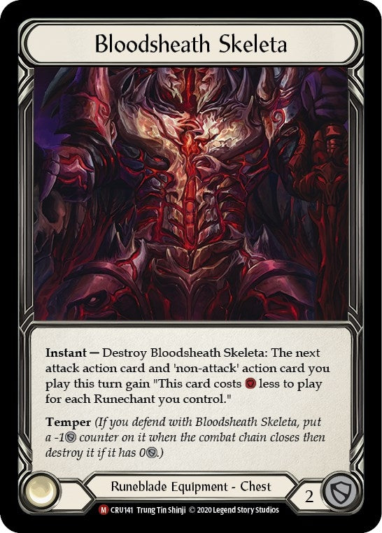 Image for Bloodsheath Skeleta (CRU141) (Crucible of War) - Flesh and Blood TCG