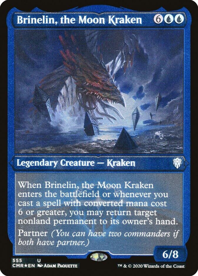 Image for Brinelin, the Moon Kraken (Foil Etched) (555) [Commander Legends]