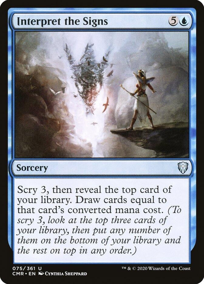 Image for Interpret the Signs (75) [Commander Legends]