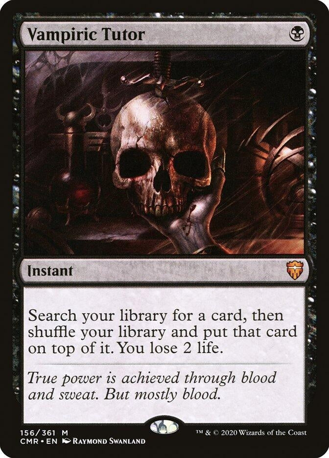 Image for Vampiric Tutor (156) [Commander Legends]