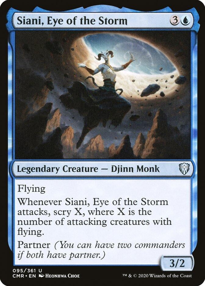 Image for Siani, Eye of the Storm (95) [Commander Legends]