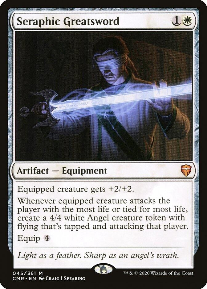 Image for Seraphic Greatsword (45) [Commander Legends]