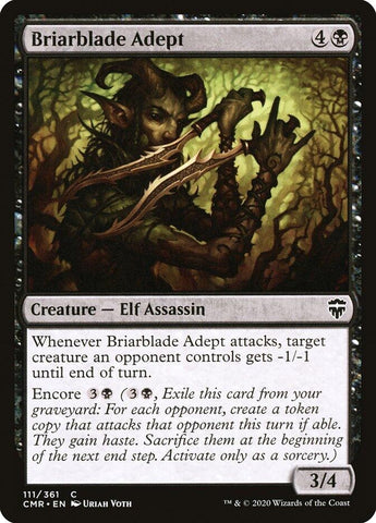 Image for Briarblade Adept (111) [Commander Legends]