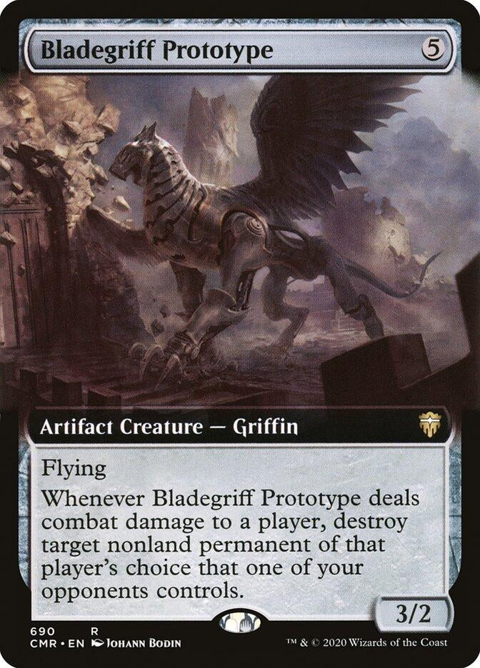 Image for Bladegriff Prototype (Extended Art) (690) [Commander Legends]