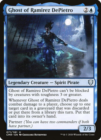 Image for Ghost of Ramirez DePietro (71) [Commander Legends]