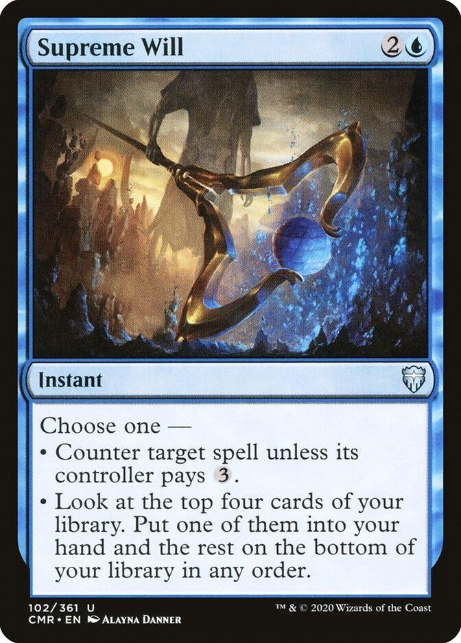 Image for Supreme Will (102) [Commander Legends]