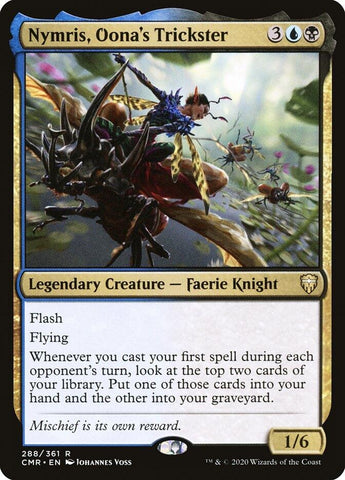 Image for Nymris, Oona's Trickster (288) [Commander Legends]