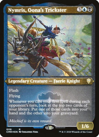 Image for Nymris, Oona's Trickster (Foil Etched) (608) [Commander Legends]