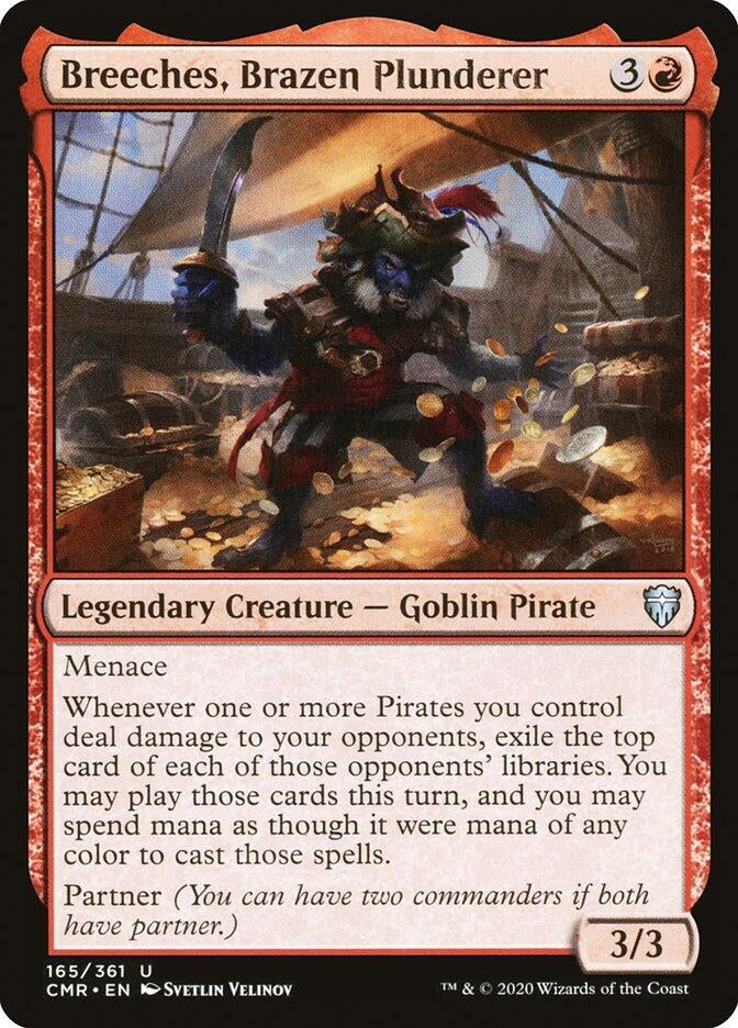 Image for Breeches, Brazen Plunderer (165) [Commander Legends]