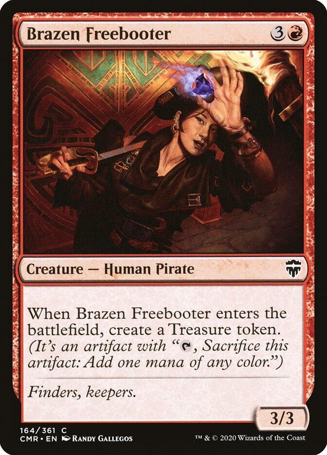 Image for Brazen Freebooter (164) [Commander Legends]