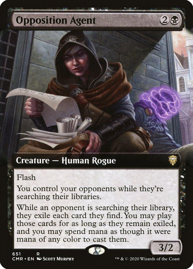 Image for Opposition Agent (Extended Art) (651) [Commander Legends]