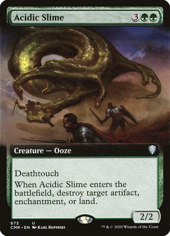 Image for Acidic Slime (Extended Art) (673) [Commander Legends]