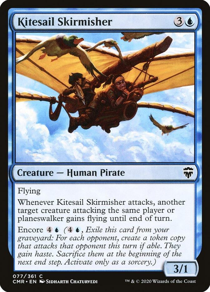 Image for Kitesail Skirmisher (77) [Commander Legends]
