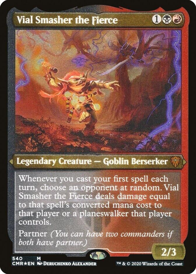 Image for Vial Smasher the Fierce (Foil Etched) (540) [Commander Legends]