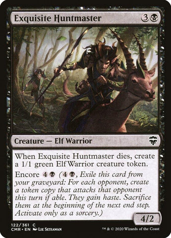 Image for Exquisite Huntmaster (122) [Commander Legends]