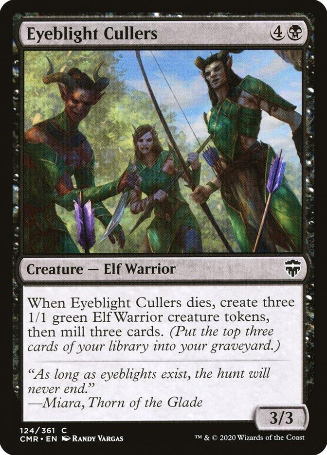 Image for Eyeblight Cullers (124) [Commander Legends]