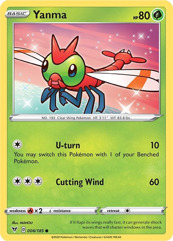Image for Yanma (006/185) - Pokemon