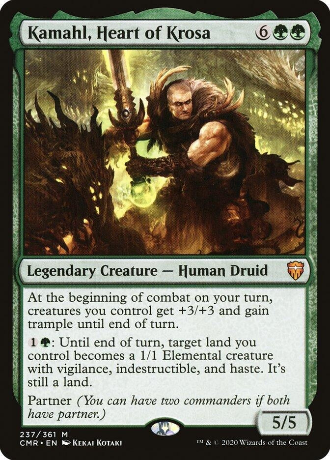 Image for Kamahl, Heart of Krosa (237) [Commander Legends]