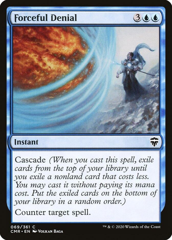 Image for Forceful Denial (69) [Commander Legends]