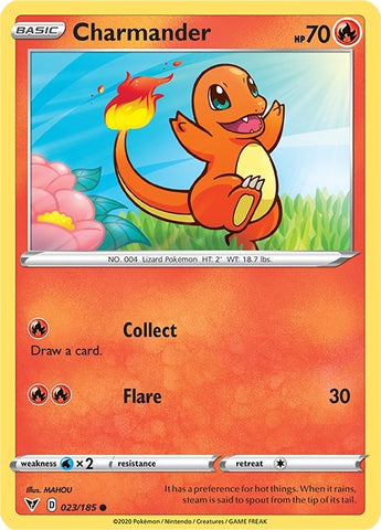 Image for Charmander (023/185) [SWSH04: Vivid Voltage]