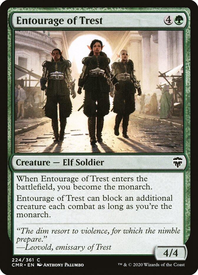 Image for Entourage of Trest (224) [Commander Legends]