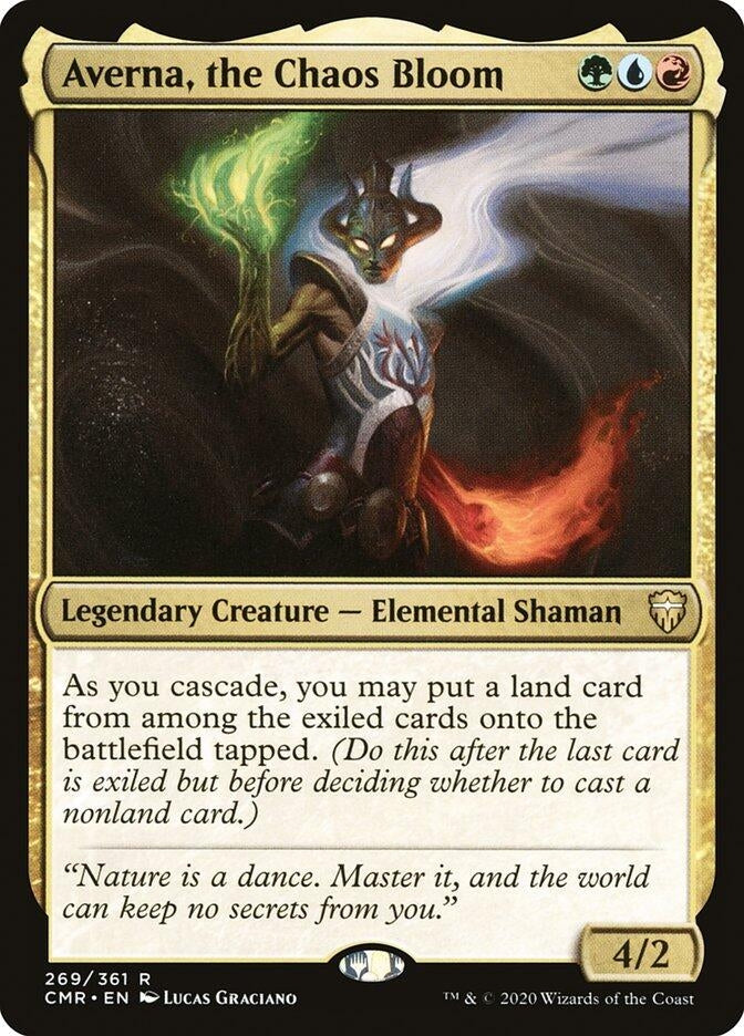 Image for Averna, the Chaos Bloom (269) [Commander Legends]