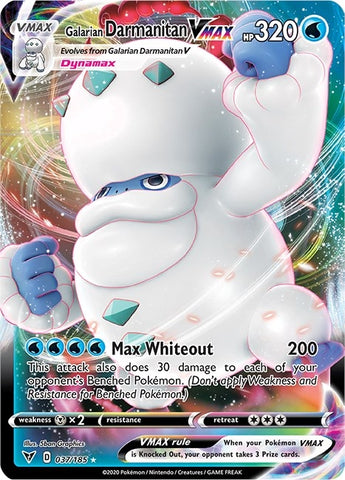 Image for Galarian Darmanitan VMAX (037/185) [SWSH04: Vivid Voltage]