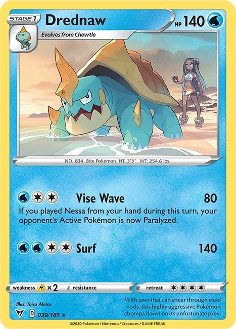 Image for Drednaw (039/185) [SWSH04: Vivid Voltage]