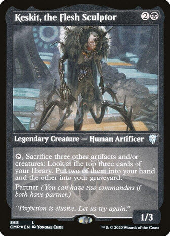 Image for Keskit, the Flesh Sculptor (Foil Etched) (565) [Commander Legends]
