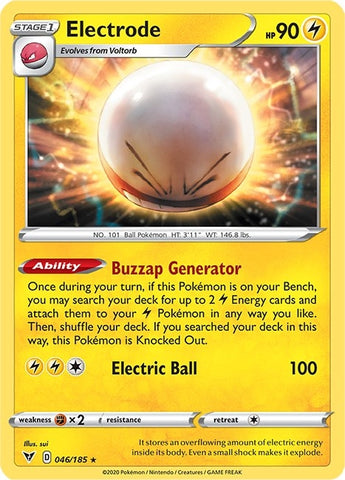Image for Electrode (046/185) [SWSH04: Vivid Voltage]
