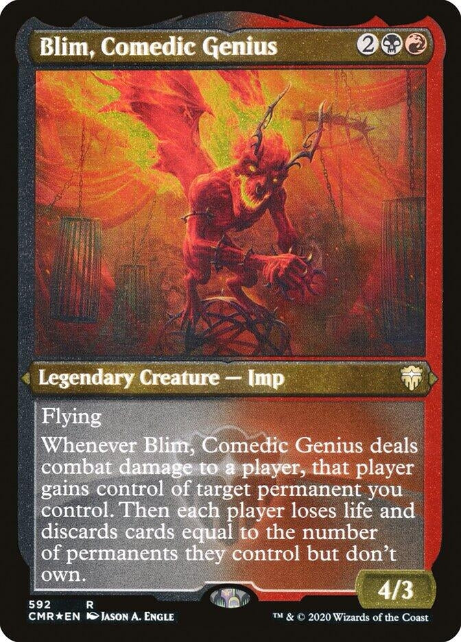 Image for Blim, Comedic Genius (Foil Etched) (592) [Commander Legends]