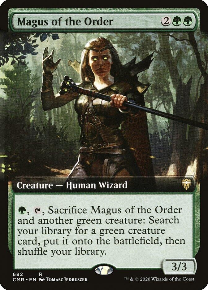 Image for Magus of the Order (Extended Art) (682) [Commander Legends]