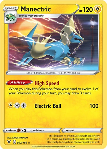 Image for Manectric (052/185) [SWSH04: Vivid Voltage]